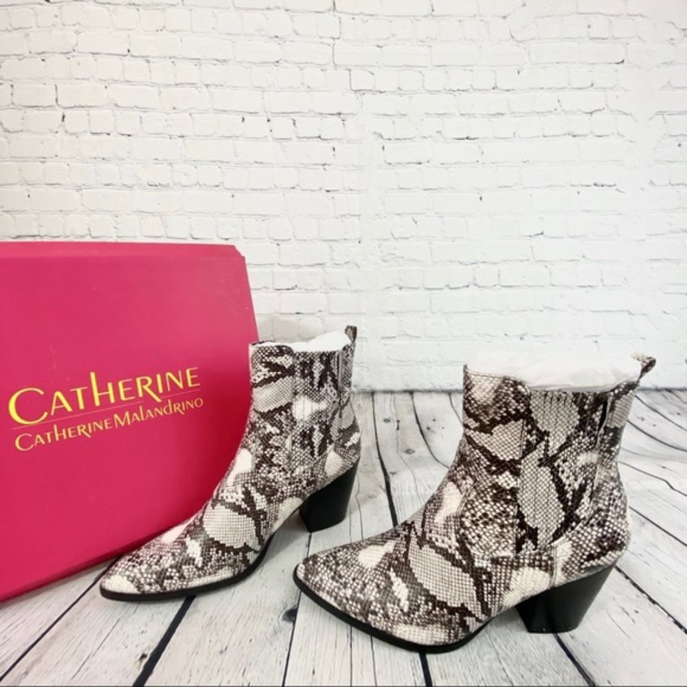 Catherine Malandrino Lliana Pointed Toe Stack Heel
